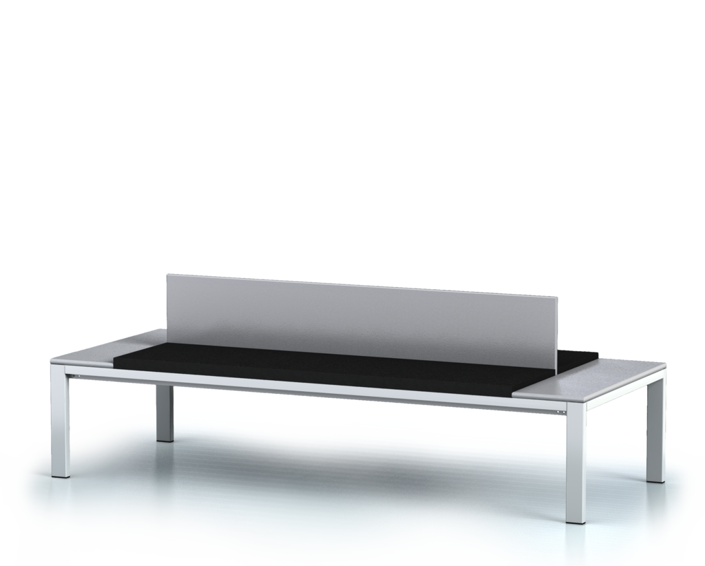 Benches - laminated desk, Artificial leather 700 x 2000 x 825